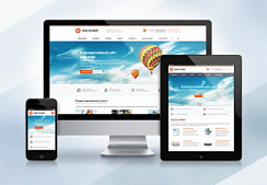 Корпоративный сайт современной компании